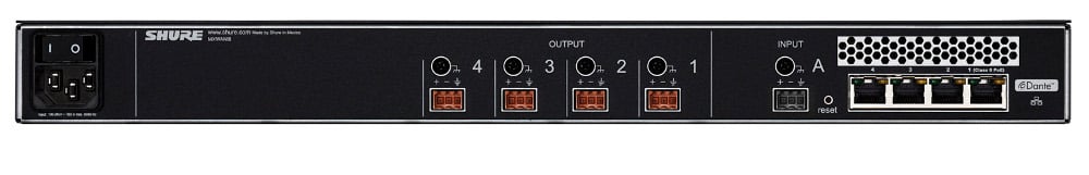 Microflex Wireless 4-Channel Audio Network Interface
