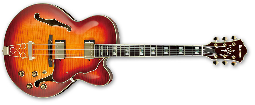 Artstar Aged Whiskey Burst Hollowbody Electric Guitar with Super 58 Pickups