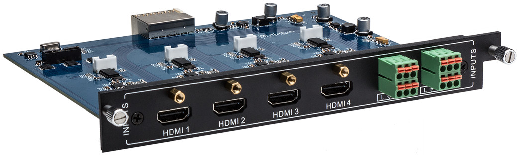 4-Port HDMI Input Card for FLX-88, FLX-1616, FLX-3232