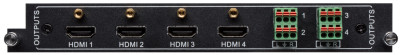 4-Port HDMI Output Card for FLX-88, FLX-1616, FLX-3232