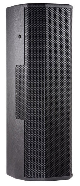 Dual 8" 2-Way Loudspeaker System in White with Crossfired Waveguide Technology