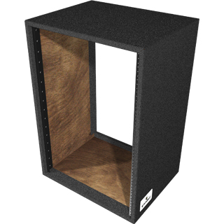 16RU Carpet Series Rack Shell with 15.5" Depth