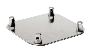 12" x 12" Aluminum Base Plate for F24 Square Truss