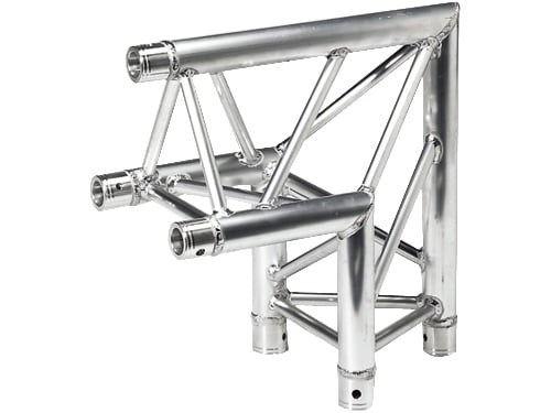 2-Way 90° Triangular Truss Corner (Apex Out)