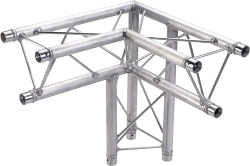 1.64 ft (0.5m) 3-Way 90° Right Corner Triangular Apex