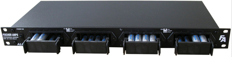 Fischer Amps 19" Rackmount 16x AA/AAA Battery Charging Station