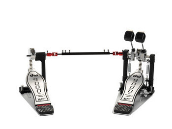 Double Kick Pedal with Extended Footboard