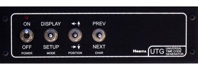 Rackmount GPS Based Universal SMPTE Time Code Generator