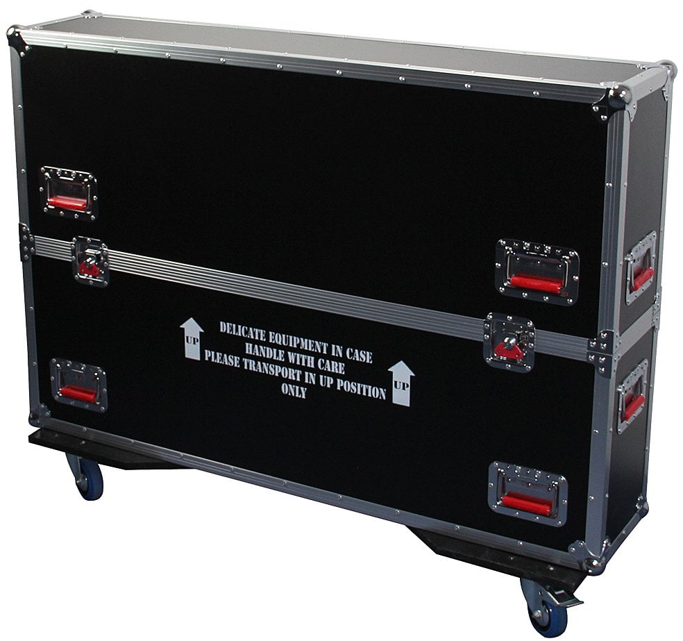 G-TOUR ATA Flight Case for Two 43-50" Flat Screens