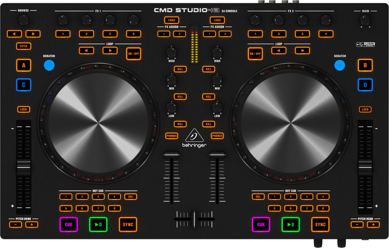 4 Channel DJ Controller/Interface