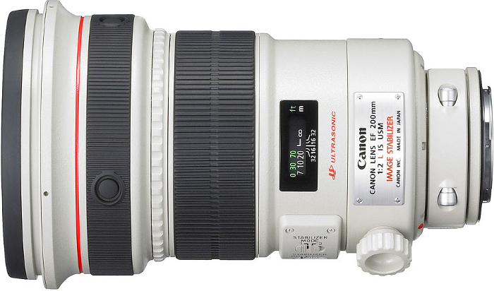 200mm f/2L IS USM EF Lens