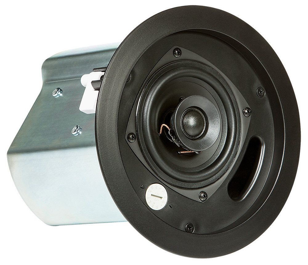 4" 2-Way Ceiling Speaker in Black