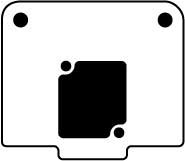 Mini Panel with1 Connectrix Cutout