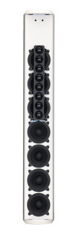 400W Passive Column Array Loudspeaker in White