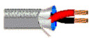 1000 ft. of 18 AWG, 2-Conductor Shielded Audio Wire in Black