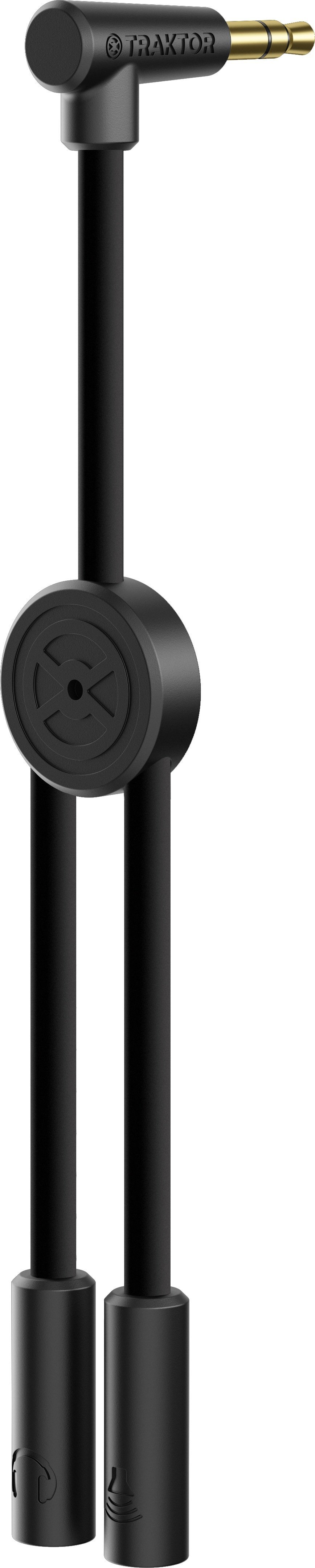 iOS Device to Headphone & Speaker Mono Out Splitter Cable