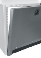 12RU Rear Access Panel Kit with Brush Cable Entry