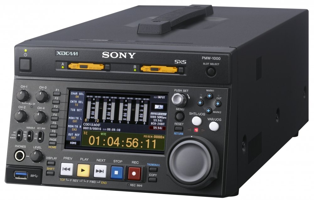 Half Rack HD422 SxS Memory Recorder/Player