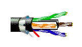 1000' Multi-Conductor Enhanced Category 6A F/UTP Bonded-Pair Cable on Reel