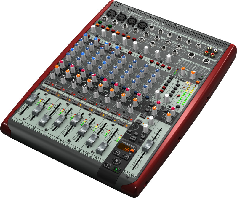 12-Input USB and Firewire Mixer