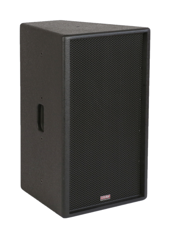 12" 2-Way 500 Watts at 8 Ohms Passive Loudspeaker in Black, 90°x60° Dispersion