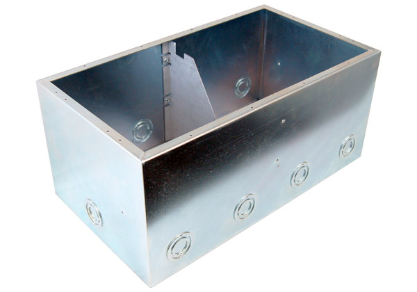 8" Double-Wide Back Box with Isolation Bracket