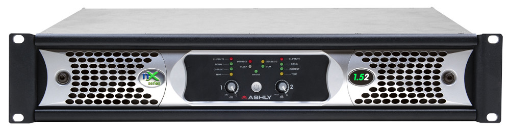 2 Channel 1500W @ 4 Ohm Network Power Amplifier with DSP