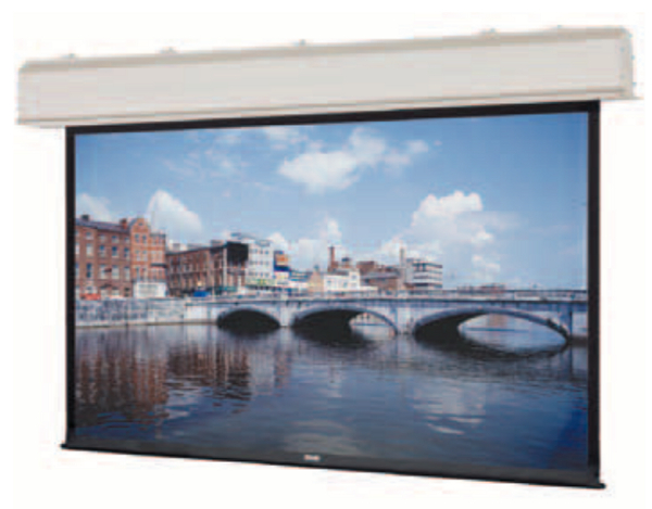 117 1/2" x 188" Large Advantage® Deluxe Electrol® in Matte White with Closure Door