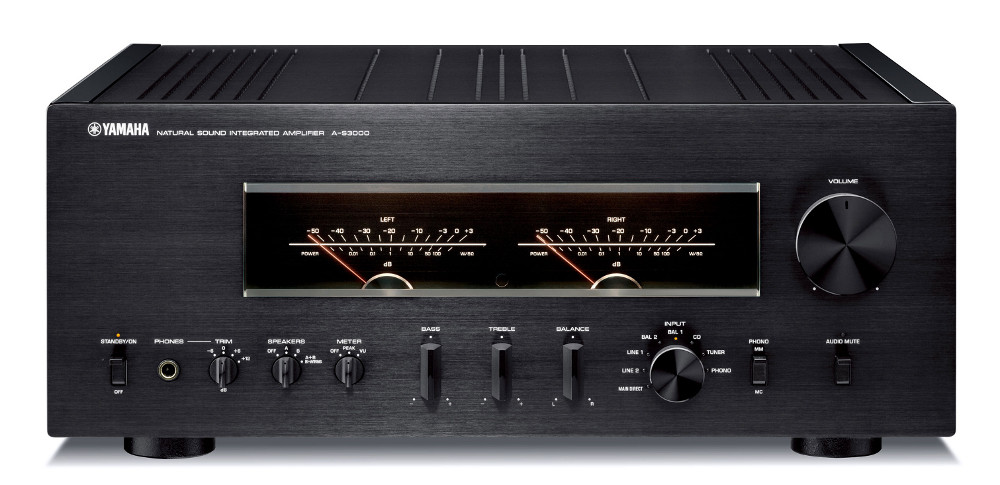 100W Natural Sound Integrated Amplifier in Black