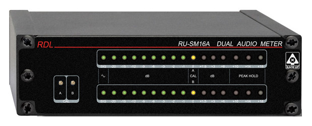 Dual Channel Audio Meter