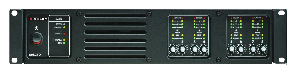 8 Channel 250W@ 4 Ohms Power Amplifier