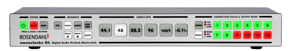 Digital Audio Word Clock Genlock Masterlock