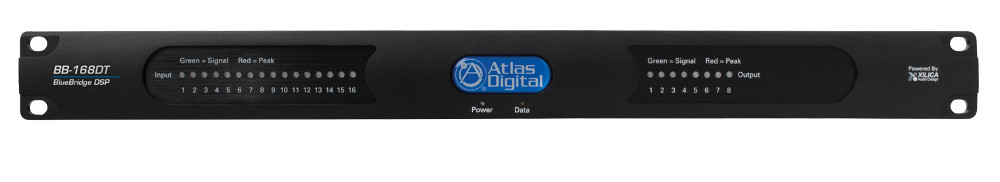 16 Input x 8 Output DSP Audio Processor with AEC and Dante
