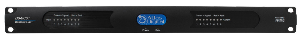 8 Input x 8 Output DSP Audio Processor with Dante