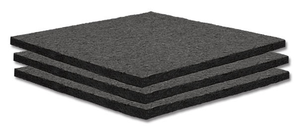 24-Pack of 2' x 2' x 1" SonoFiber Acoustic Panels in Charcoal