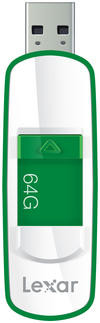 64GB JumpDrive® S73 USB 3.0 Flash Drive in Green