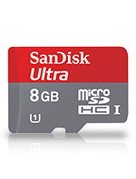 Micro SDHC Memory Card, 8GB