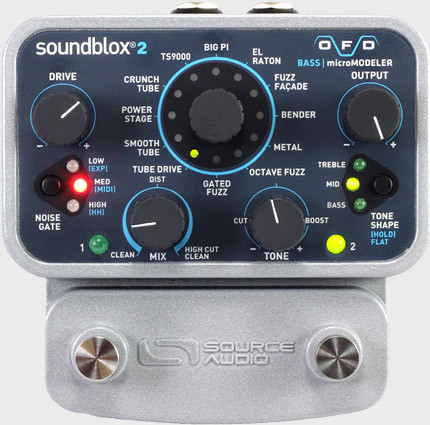 SoundBlox2 OFD Bass microModeler Fuzz Pedal