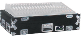 Mixer Case for (1) PreSonus StudioLive 24.4.2 with Doghouse in Black