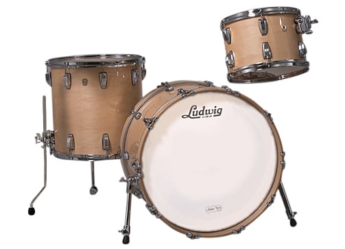 Classic Maple Fab 22 3 Piece Shell Pack in Natural Finish: 13", 16" Toms, 14"x22" Bass Drum