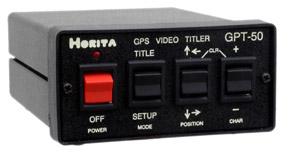 GPT-50 Time and Date Inserter in RM-50 Rack Mount