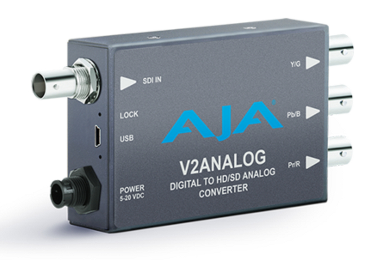 SDI Digital to HD/SD Component / Composite Analog Mini Converter with Power Supply