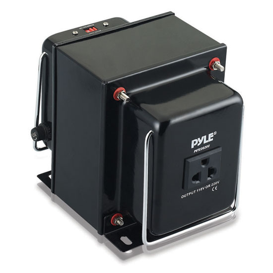 2,000W Step Up & Step Down Converter Transformer with USB Charging Port