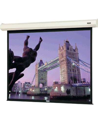 43" x 57" Cosmopolitan® Electrol® Matte White Projection Screen