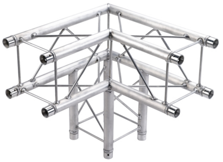 1.64 ft 3-Way Corner Junction