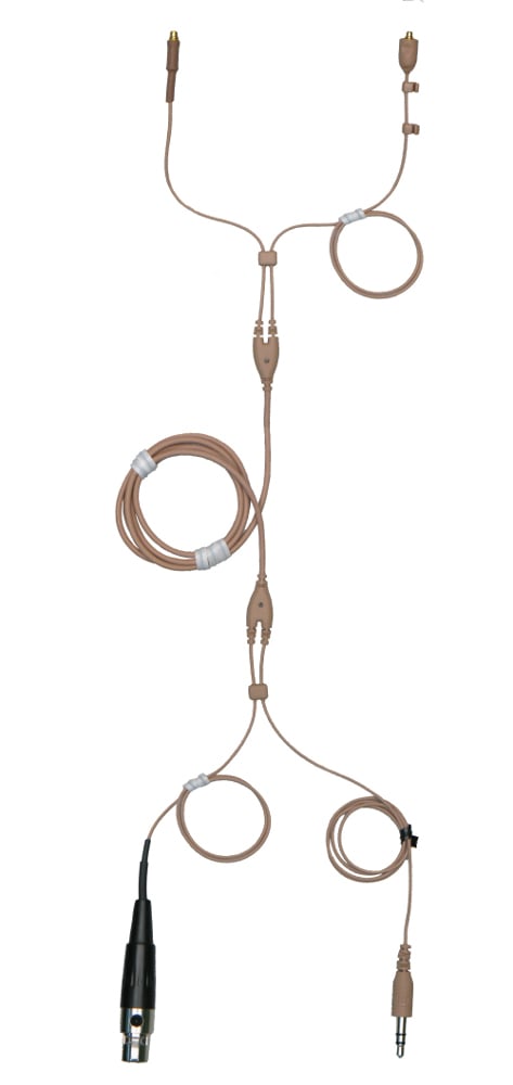 EM6 Cable for Single Version Earset and Wired for Shure TA4F