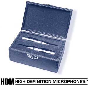 Matched Pair of QTC30 Small Diaphragm Condenser High Definition Microphones