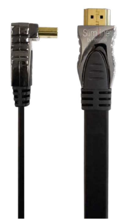 16' High Speed Right Angle HDMI Cable with Ethernet