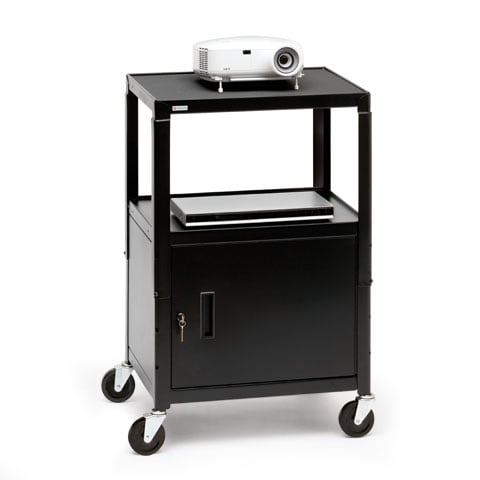 Adjustable Cabinet Cart with Electrical Unit