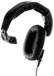 Headphone, Single Ear, 400 Ohm, Grey
